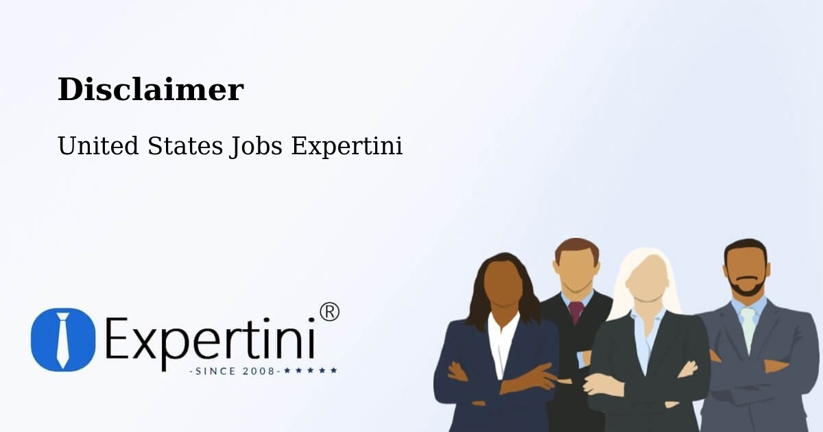 Disclaimer – Wayne - United States Jobs Expertini
