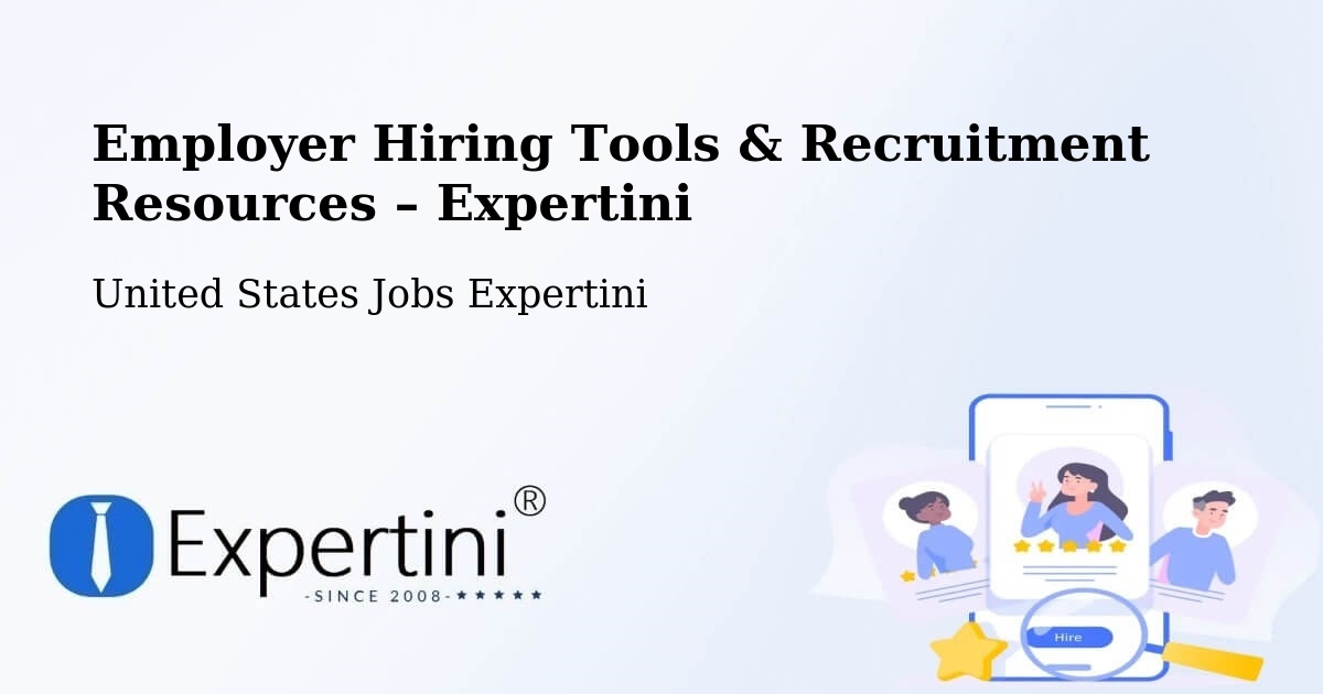 Employer Hiring Tools & Recruitment Resources – Wayne - Wayne, United States Jobs Expertini