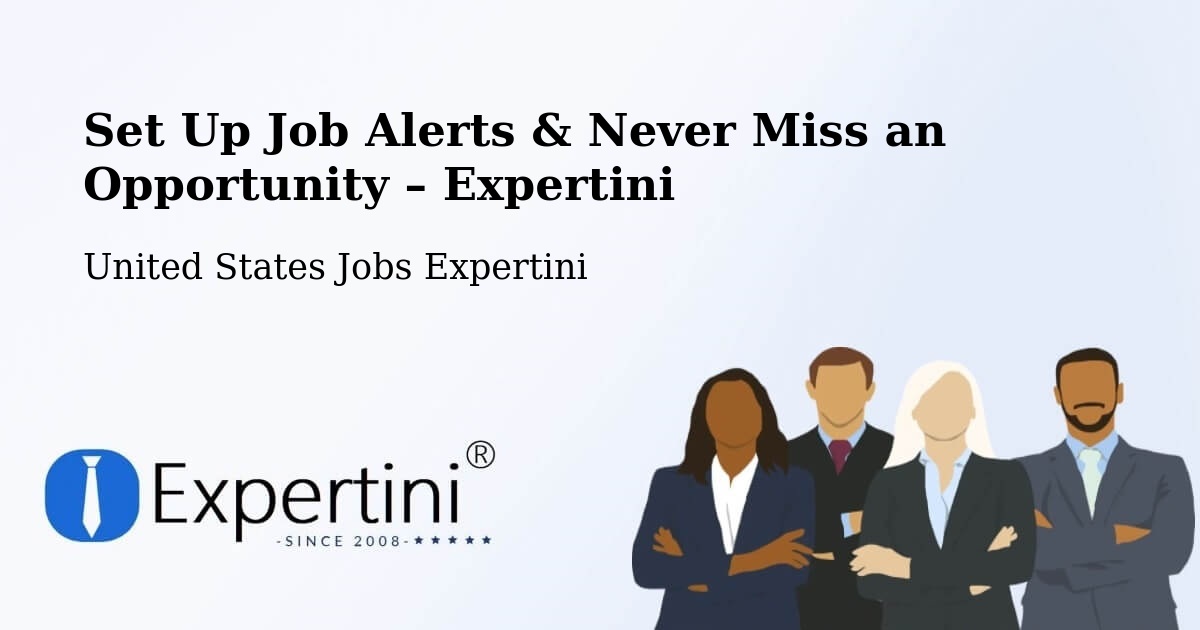 Job Alerts Guide – Get Notified About New Jobs in Wayne - Wayne, United States Jobs Expertini